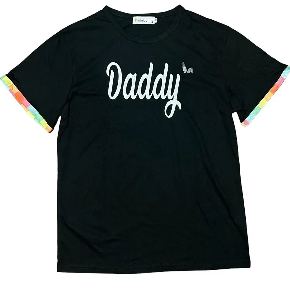 Pride Bunny Daddy Fitted‎ Short Sleeve Tee